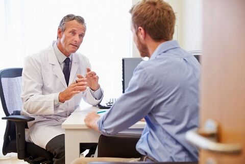 prostatit için bir doktora danışmak